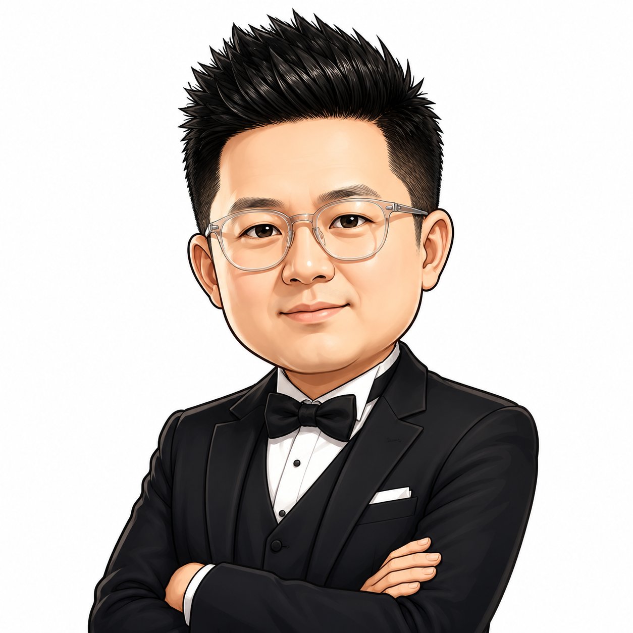 Dr. KG Lim 漫画风头像
